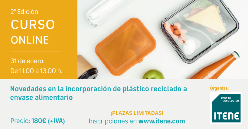  Novedades en la incorporación de plástico reciclado a envase alimentario